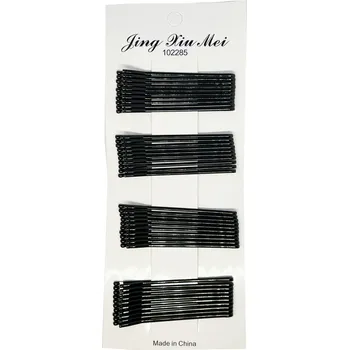 Spony do vlasů pérka černá