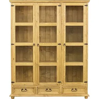 Jídelní set Vitrína KW709/I povrchová úprava - včelí vosk Bezbarvý včelí vosk