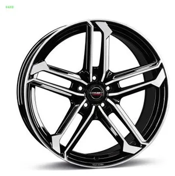 Auto-moto alu-kola Borbet ATX 8.5x20, 5x108 ET45, černo leštěný/lesklý