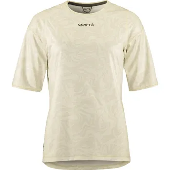 Dámské tričko Dámské Tričko s krátkým rukávem CRAFT CORE OFFROAD XT SS JERSEY W 1914569-214000 – Béžová S