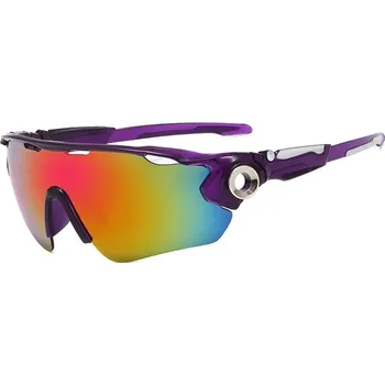 Sportovní sluneční brýle pro muže a ženy - c-fialová