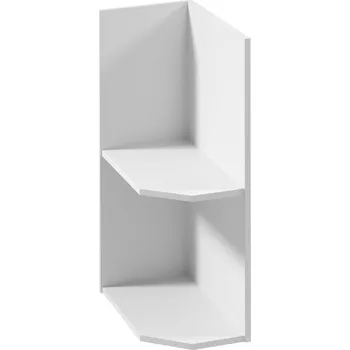 Knihovna PROVENCE k | dolní regál D25PZ-L koncový | 25 cm | LEVÝ | bílá