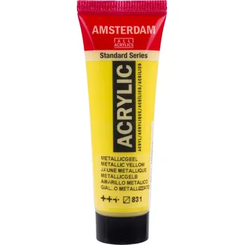 Výtvarná barva Akrylová barva Amsterdam Standard - 831 Metallic Yellow Objem: 20 ml