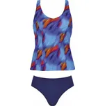 Dámské plavky tankiny Naturana 77081 modré Velikost: 85B