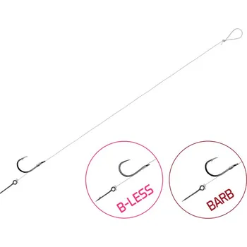 Návazec Delphin FLR Sting / 6ks|8cm / 0,22mm / B-LESS 10 / Sting 5mm