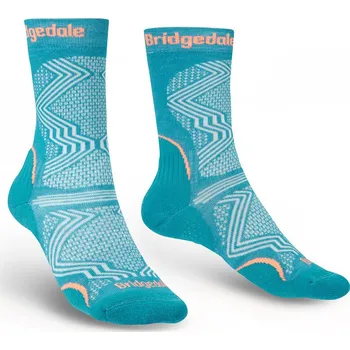 Pánské ponožky BRIDGEDALE HIKE UL T2 CP Boot W varianta: Teal 35-37