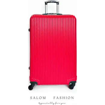 Cestovní kufr ABS 052 Velikost: SADA (S+M+L+XL), Barvy: Červená