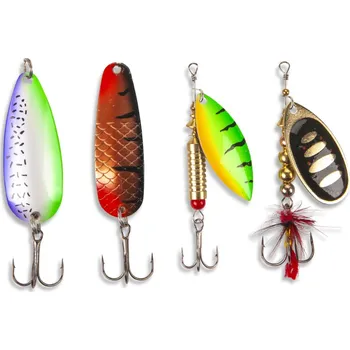Umělá nástraha Saenger set třpytek Pike Spoon+Spin