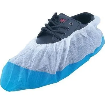 Návleky na boty se zesílenou podrážkou 50 ks modré/bílé