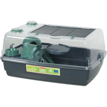 Klec křeček EHOP Vision 55cm šedá/zelená s výb. Zolux