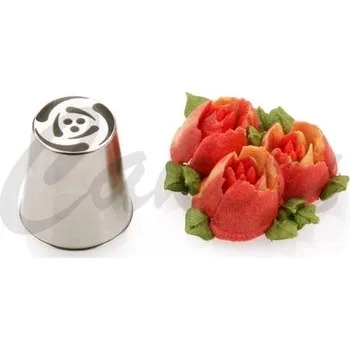 Čokoláda TRUBIČKA NEREZ OZDOBNÁ KVĚTINOVÁ BX0011 průměr 37mm TULIPÁN