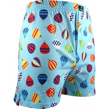 Trenýrky KARLOS pánské vzorované bavlněné trenýrky Lonka - BALÓNY XL