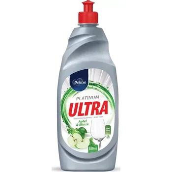 Mycí prostředek Deluxe Platinum Ultra Apfel & Minze - prostředek na nádobí 850 ML