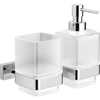 Mýdlenka SAT Dávkovač mýdla SAT Simply S chrom/mléčné sklo SATDSIMS48 SATDSIMS48