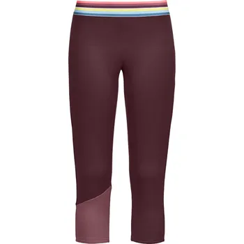 Pánské termo spodky Ortovox pánské merino spodky Fleece Light Short Pants W Barva: winetasting, Velikost: XS