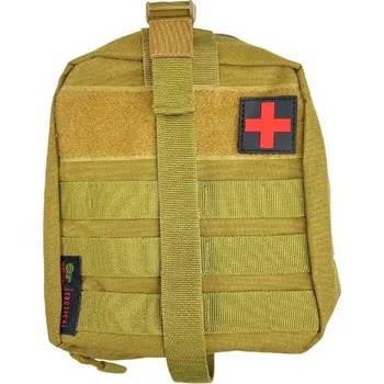 Lékárnička s vyjímatelným velkým MOLLE Partizan Tactical IFAK Bag 2L Coyote 1999