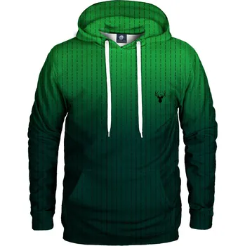 Pánská mikina Pánská mikina s kapucí H-K AFD737 zelená - Aloha M