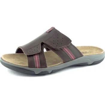 Pánské pantofle Selma nazouvák MR 71297 hnědá, velikost 41