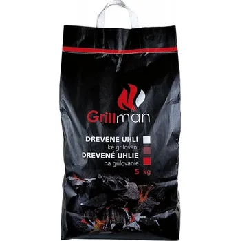 GRILLMAN dřevěné uhlí 5kg