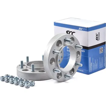 Tuning Rozšiřovací podložky SCC 30mm 6/139,7 - 106,1 mm 14457BE elox šedé