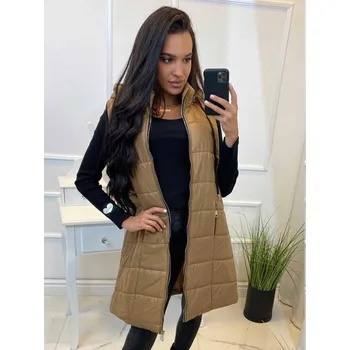 Dámská vesta Dámská sportovní vesta MFY hnědá, VELIKOST UNI ( S, M , L )