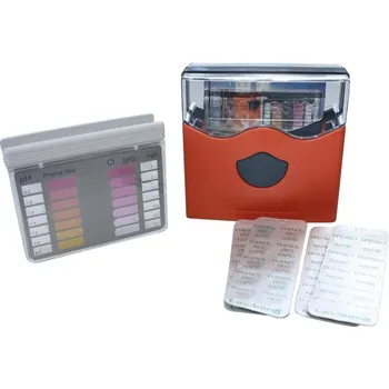 Bazénová chemie Tester DPD „N“ -- Cl/pH -- metoda pomocí tablet,lovibond,barva: oranžová