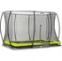 Trampolína Exit Toys Silhouette Ground 244 x 366 cm zelená + ochranná síť
