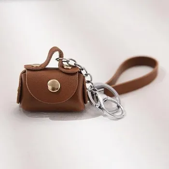 Peněženka Peněženka na mince | mini taštička klíčenka - hnědý