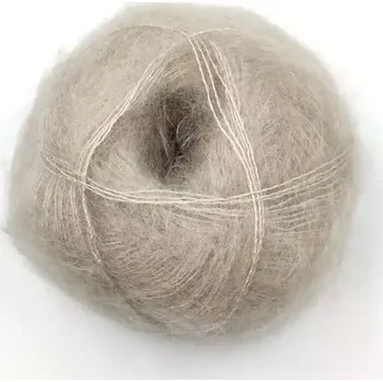 Příze Mohair by Canard Brushed Lace Písek 3005 (Mohérová příze Brushed Lace Sand)