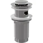 Alcadrain A391 VÝPUST UMYVADLOVÁ CLICK/CLACK 5/4" CELOKOVOVÁ S PŘEPADEM, MALÁ ZÁTKA