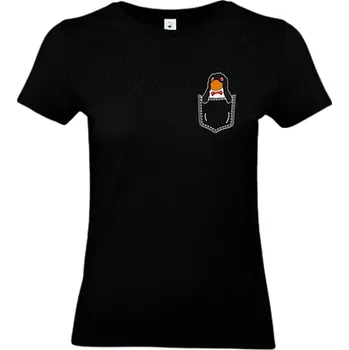 imago Dámské tričko Červený trpaslík - Pan Filuta (černé), velikost XXL