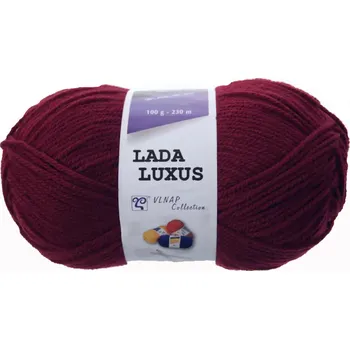 Příze Lada Luxus 52124 - Burgund