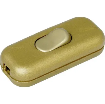 vypínač KOPP Spínač 171 šňůrový průběžný 6A zlatý 191307003