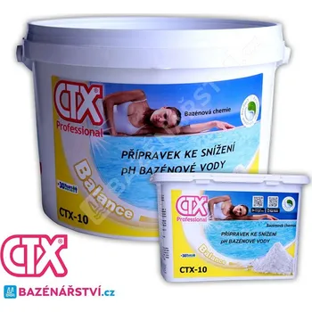 Dezinfekce pitné vody Astralpool CTX-10 granulát snižující pH, pH mínus 1,5 kg