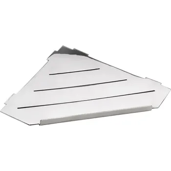 Drátěná police Cytro - polička do spár rohová, nerez lesk 101302451