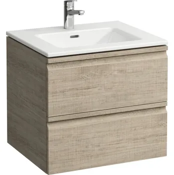 Nábytek Laufen Pro S - skříňka 60x50 včetně umyvadla, světlý dub H8619614791041