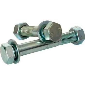 Šroub M20 x 140 mm + matka + podložky, pro příruby