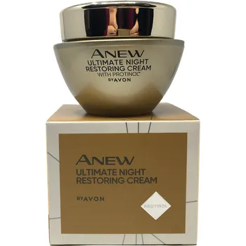 Pleťový krém Avon Anew Ultimate zpevňující a omlazující noční krém s protinolem 50 ml