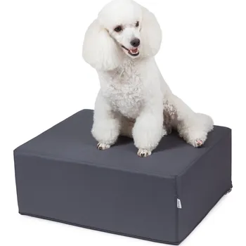 Schody a rampa pro psa Iridog Schůdek pro psa STEPPIE no.5 šedý v20 x š40 x d50 cm