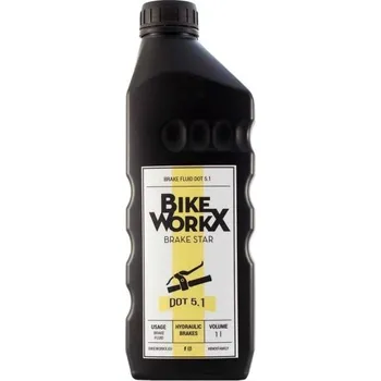 Brzdová kapalina Bikeworkx Brake Star DOT 5.1 1l