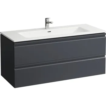 Umyvadlo Laufen Pro S - skříňka 120x50 včetně umyvadla, grafit H8619674801041