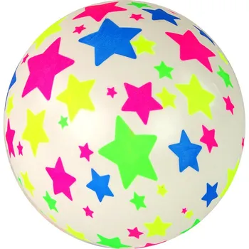 Dětský míč RKToys Gumový míč Rainbow Stars 22 cm