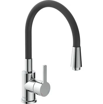 Vodovodní baterie Camargue Flexo Dřezová baterie beztlaková, 345 mm, páková, chrom, lesk 78286/2
