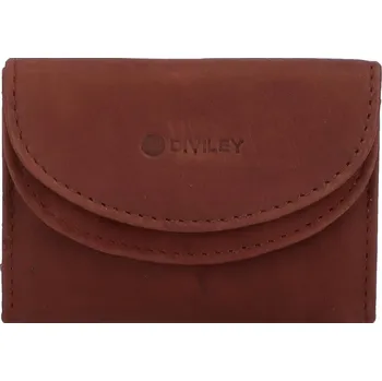 Peněženka Dámská kožená peněženka hnědá - Diviley Skaidra hnědá