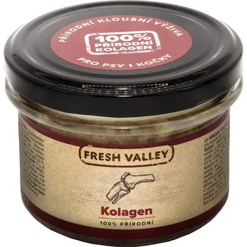 Kloubní výživa pro psa a kočku Sklenice Fresh Valley přírodní kolagen 220ml