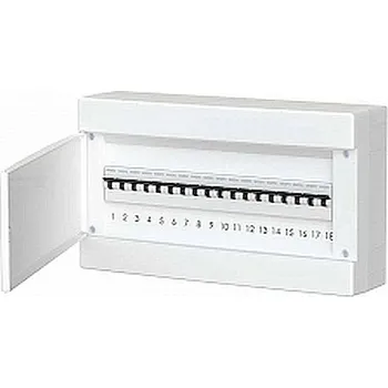 Rozvaděč SCAME Skříň DINAMIC 18TE, nástěnná, plné dveře, IP40 678.1018.BW