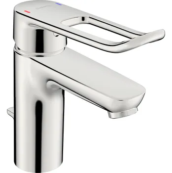 Vodovodní baterie Hansaclinica - páková umyvadlová baterie, odtoková souprava 45012186