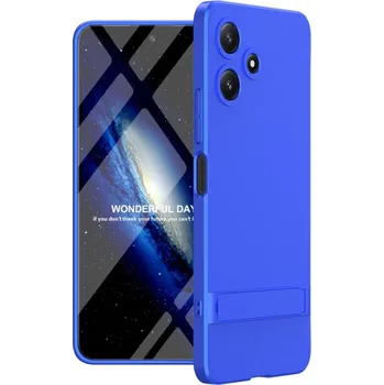 Pouzdro na mobilní telefon GKK 74971 360° Ochranný kryt Xiaomi Redmi 12 5G modrý