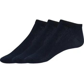 Pánské ponožky LIVERGY® Pánské nízké ponožky s BIO bavlnou, 3 páry (navy modrá, 39-42)