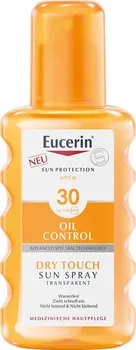 Přípravek na opalování Eucerin Sun Oil Control Dry Touch transparentní sprej SPF30 200 ml